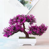 Künstliche Pflanzen Bonsai Kleiner Baum Topf Gefälschte Pflanze Blumen Eingetopft Ornamente Für Zuhause Zimmer Tischdekoration Hotel Garten Dekoration