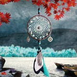 Colorful True feather dream catcher lights up Creative dreamcatcher girls practical special birthday gifts home decoration