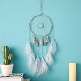 Colorful True feather dream catcher lights up Creative dreamcatcher girls practical special birthday gifts home decoration