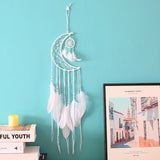 Colorful True feather dream catcher lights up Creative dreamcatcher girls practical special birthday gifts home decoration