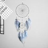 Colorful True feather dream catcher lights up Creative dreamcatcher girls practical special birthday gifts home decoration