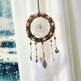 Colorful True feather dream catcher lights up Creative dreamcatcher girls practical special birthday gifts home decoration