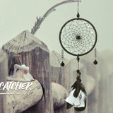 Colorful True feather dream catcher lights up Creative dreamcatcher girls practical special birthday gifts home decoration